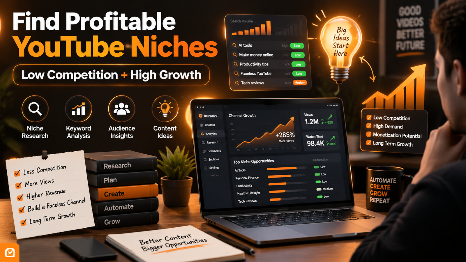 How to Find Profitable YouTube Niches with Low Competition